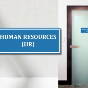 Best HR STICKER for Glass Door Mockup AI Free Download