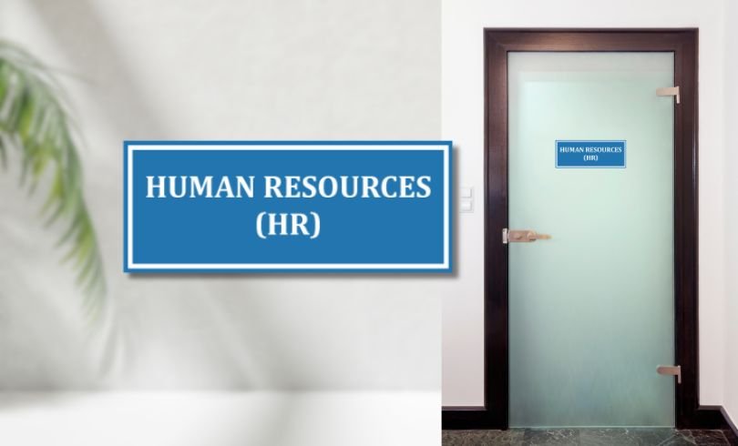 Best HR STICKER for Glass Door Mockup AI Free Download