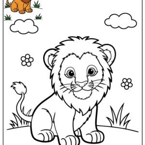 lion coloring pages printable