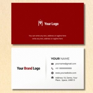 visiting card illustrator templates free download