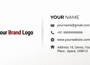 visiting card illustrator templates free download