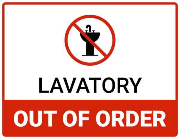 Lavatory out of order pdf