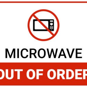 Microwave out of order sign printable pdf