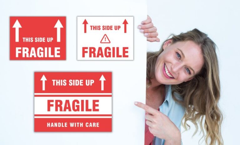 Fragile This Side Up Labels