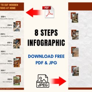 8 step infographic template free